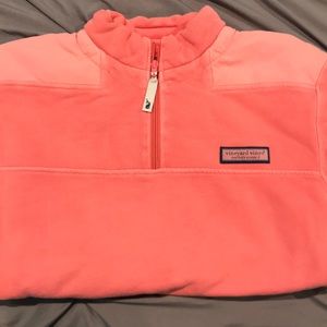 Vineyard Vines Unisex XS Coral Pullover
